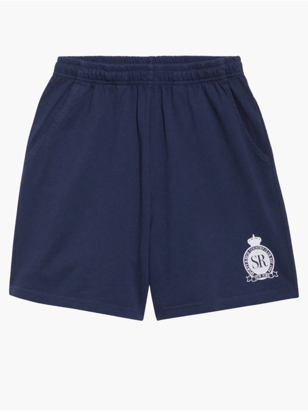 NWT Sporty & Chic Royal Club Graphic Gym Shorts
